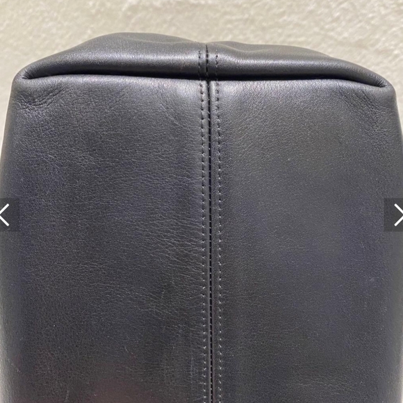 Coach Soho Lafayette Black Leather Tote Bag Vintage - Picture 8 of 16